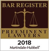 Bar Register of Preeminent Lawyers Badge