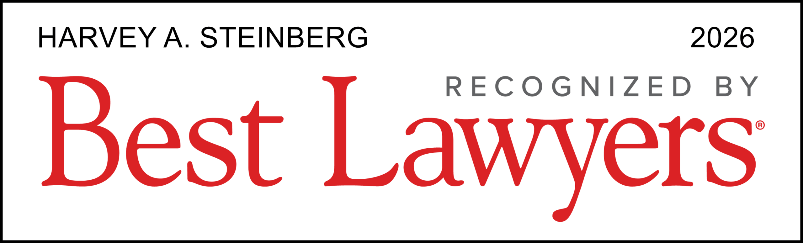 Harvey A Steinberg Best Lawyers 2024